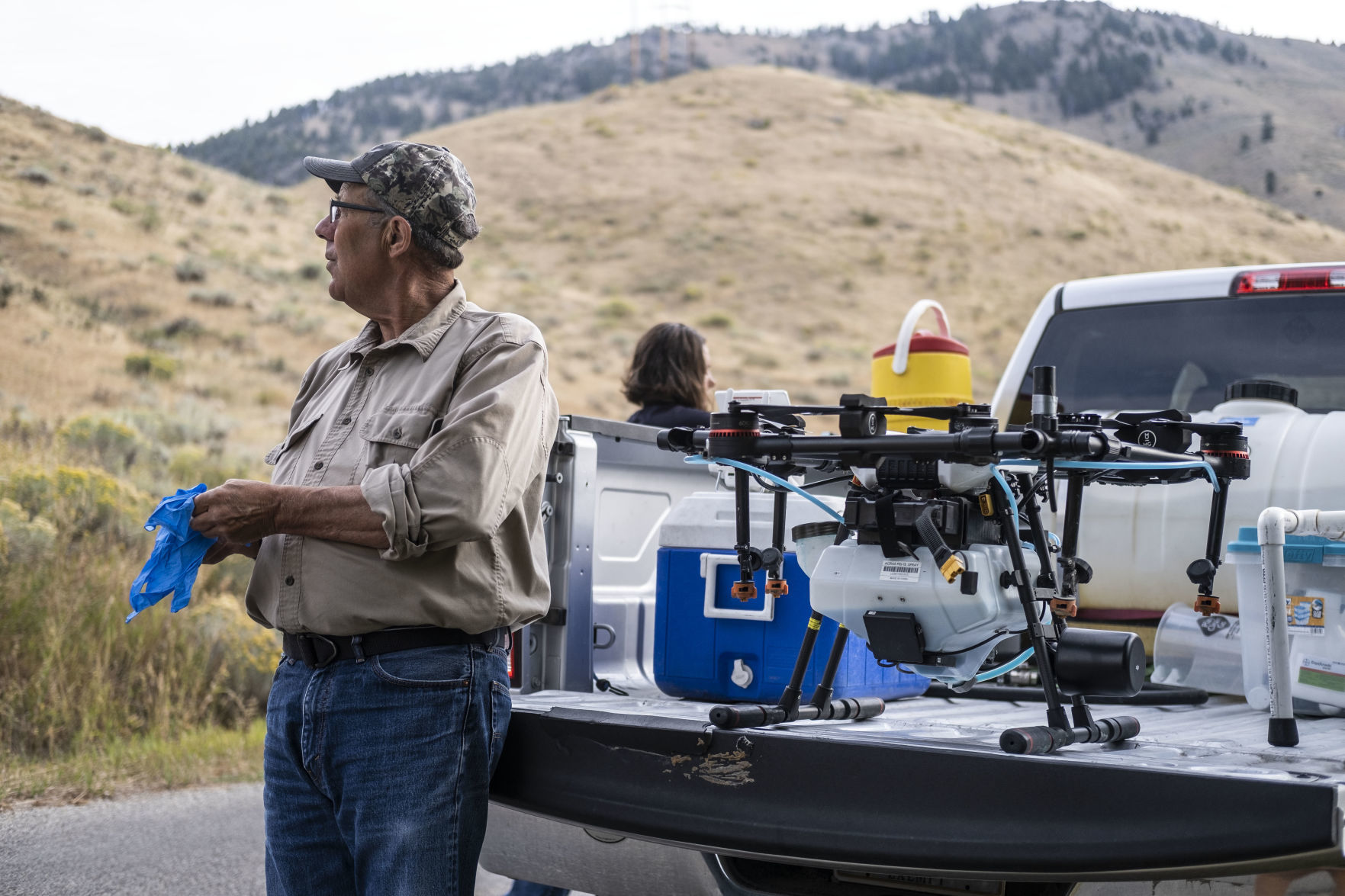 Teton County Weed and Pest District drone